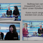 Bild vom Interview bei Center TV Düsseldorf